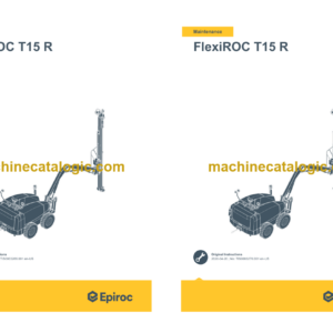 Epiroc FlexiROC T15 R Operation and Maintenance Manual