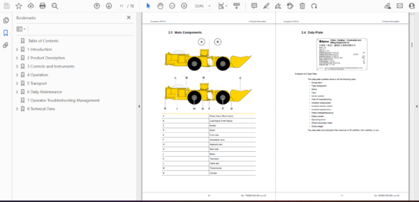 Epiroc Scooptram EST3.5 Operation and Maintenance Manual - Image 3