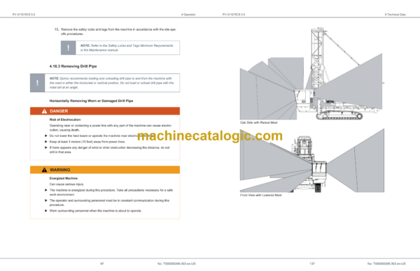 Epiroc Pit Viper PV-311D RCS 5.5 Operation Manual - Image 4