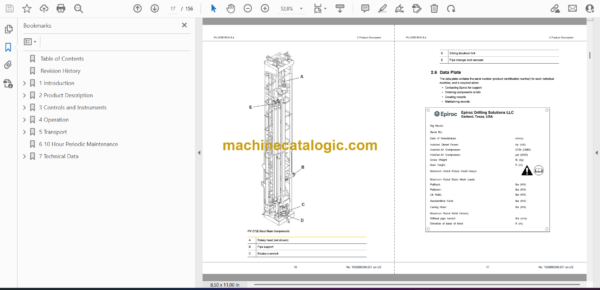 Epiroc Pit Viper PV-275E RCS 5.4 Operation Manual - Image 2