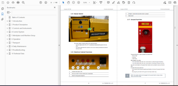 Epiroc Scooptram EST1030 Operation and Maintenance Manual - Image 2