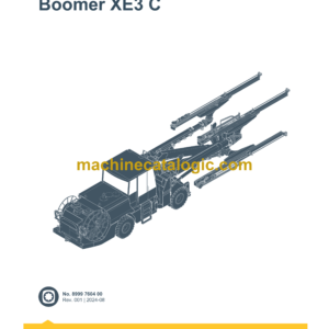 Epiroc Boomer XE3 C Spare Parts Catalog