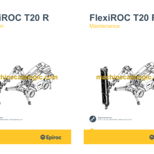 Epiroc FlexiROC T20 R Operation and Maintenance Manual