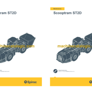 Epiroc Scooptram ST2D Operation and Maintenance Manual