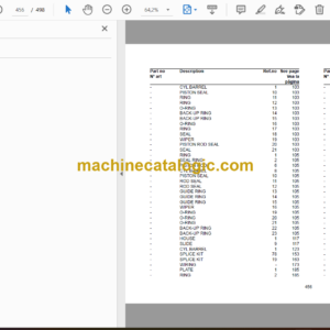 Epiroc Minetruck MT6020 Spare Parts Catalog