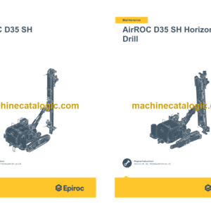 Epiroc AirROC D35 SH Horizontal Drill Operation and Maintenance Manual