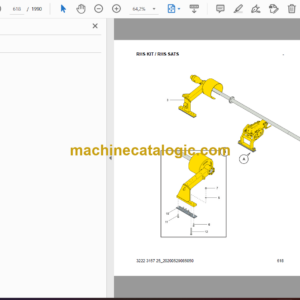 Epiroc SmartROC T40-11 Stage V Tier 4F Spare Parts Catalog