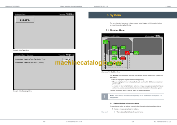 Epiroc Minetruck MT65 RCS 4.30 Control System Manual - Image 3