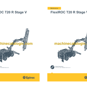 Epiroc FlexiROC T20 R Stage V Operation and Maintenance Manual