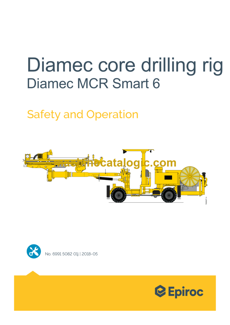 Epiroc Diamec MCR Operation Manual