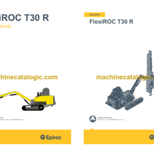 Epiroc FlexiROC T30 R Operation and Maintenance Manual