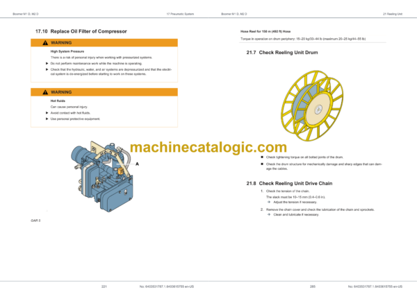 Epiroc Boomer M1 D, M2 D BUT 35, Tier 3A Maintenance Manual - Image 4