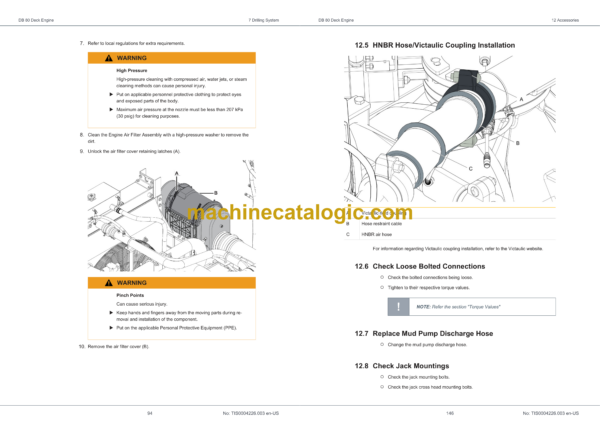 Epiroc Diamondback DB 80 Deck Engine Maintenance Manual - Image 3