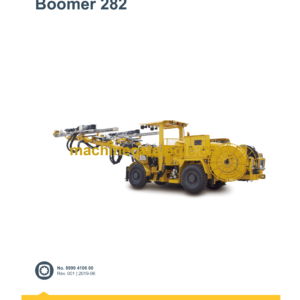 Epiroc Boomer 282 Spare Parts Catalog