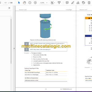 Epiroc Boomer M1 D, M2 D BUT 36 Tier IV F Maintenance Manual