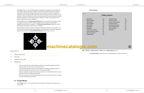 Epiroc PV-351E RCS 4.20 Pit Viper Control System Manual - Image 3