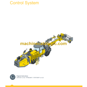 Epiroc Cabletec E Control System Manual