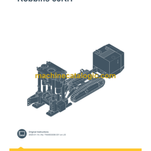 Epiroc Robbins 53RH Control System Manual