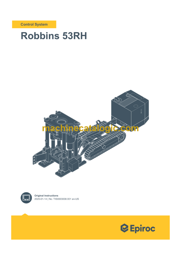 Epiroc Robbins 53RH Control System Manual