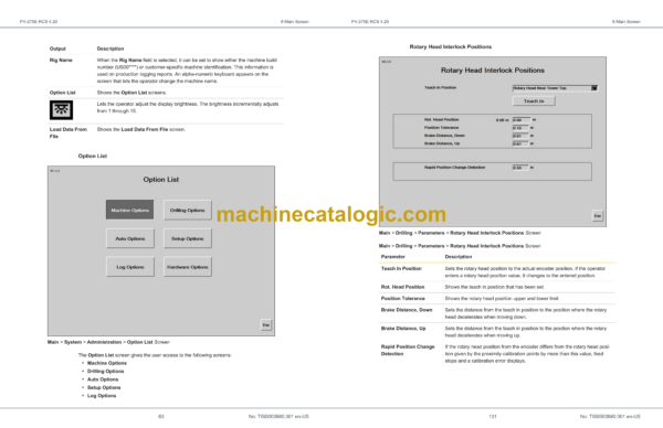 Epiroc PV-275E RCS 4.20 Pit Viper Control System Manual - Image 4