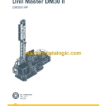 Epiroc Drill Master DM30II HP Spare Parts Catalog