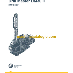 Epiroc Drill Master DM30II HP Spare Parts Catalog