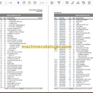 Epiroc PV-271D Pit Viper Spare Parts Catalog