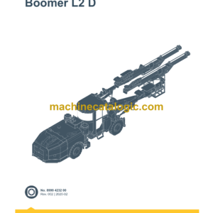 Epiroc Boomer L2 D Spare Parts Catalog