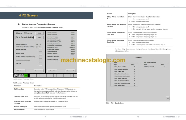 Epiroc PV-271E RCS 4.20 Pit Viper Control System Manual - Image 3