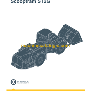 Epiroc Scooptram ST2G Spare Parts Catalog