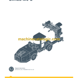 Epiroc Simba M6 C Control System Manual