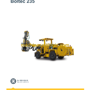 Epiroc Boltec 235 Spare Parts Catalog