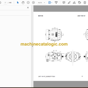 Epiroc Water Well Drill RD20 Spare Parts Catalog