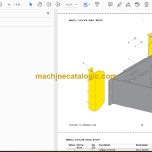 Epiroc Scooptram EST3.5 Spare Parts Catalog