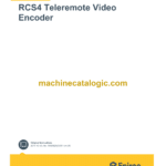 Epiroc RCS4 Teleremote Video Encoder Control System Manual
