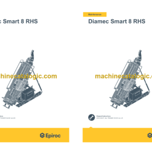 Epiroc Diamec Smart 8 RHS Operation and Maintenance Manual