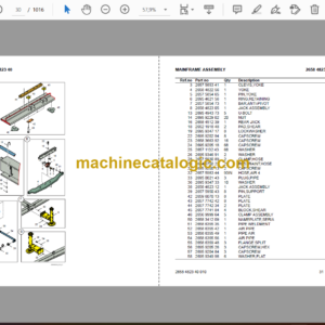 Epiroc PV351D Pit Viper Spare Parts Catalog