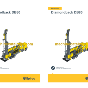 Epiroc Diamondback DB80 Operation and Maintenance Manual