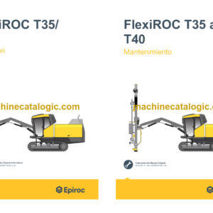 Epiroc FlexiROC T35, T40 Operation and Maintenance Manual