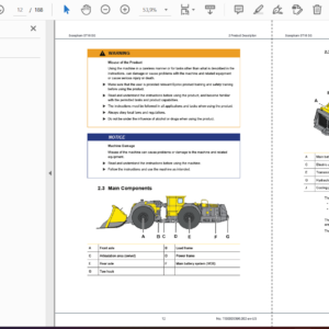 Epiroc Scooptram ST18 SG Operation and Maintenance Manual