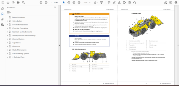 Epiroc Scooptram ST18 SG Operation and Maintenance Manual - Image 2