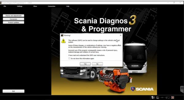 Scania SDP Marine & Industrial (CE) 2.63.2.11 Diagnostic Software