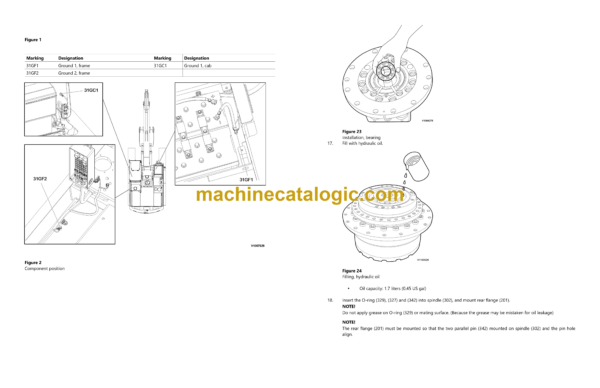 Volvo EC220DL Hydraulic Crawler Excavator Service & Repair Manual - Image 3