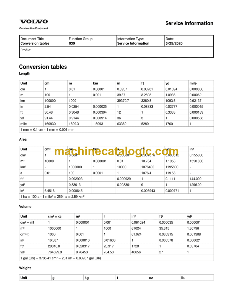 Volvo L180D High Lift Wheel Loader Service & Repair Manual