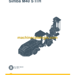 Epiroc Simba M40 S ITH Diagrams and Drawings Manual