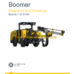 Epiroc Boomer S1 D-DH Diagrams and Drawings Manual