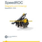 Epiroc SpeedROC D30 Diagrams and Drawings Manual