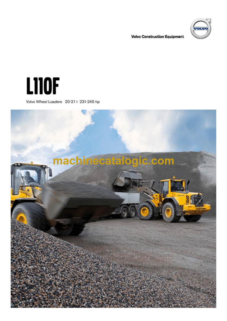 Volvo L110F Wheel Loader Service & Repair Manual
