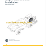 Epiroc Minetruck MT5020 Component Removal and Installation Instructions