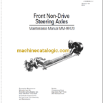 Link Belt Crane HTC1055 Service Manual